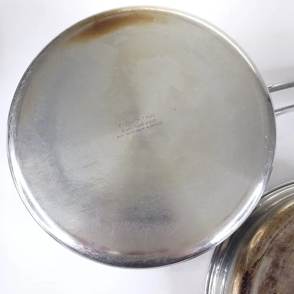 Tramontina Stainless Steel 3 qt Pot 10
